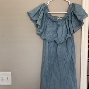 Denim dress